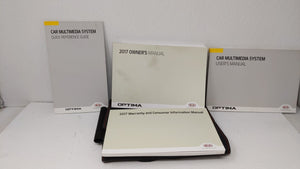 2017 Kia Optima Owners Manual Book Guide OEM Used Auto Parts - Oemusedautoparts1.com