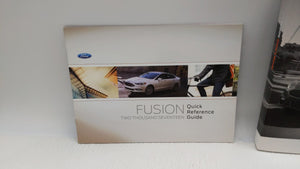 2017 Ford Fusion Owners Manual Book Guide OEM Used Auto Parts - Oemusedautoparts1.com