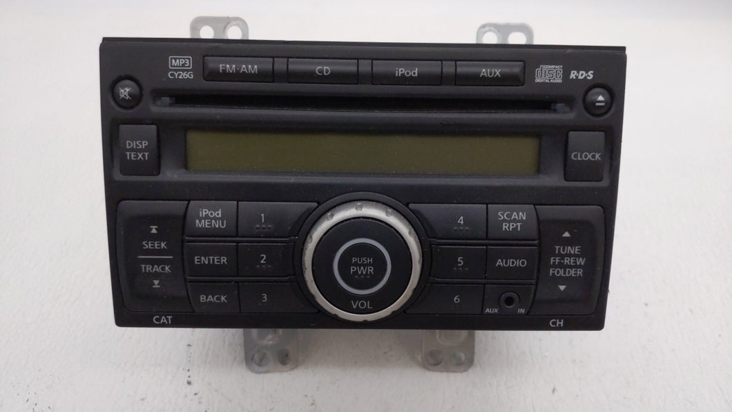 2011-2015 Nissan Rogue Radio AM FM Cd Player Receiver Replacement P/N:28185 1VK1A 28185 1VX2A Fits 2011 2012 2013 2014 2015 OEM Used Auto Parts - Oemusedautoparts1.com