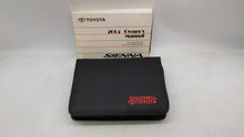 2004 Toyota Sienna Owners Manual Book Guide P/N:01999-45412 01999-45412 OEM Used Auto Parts