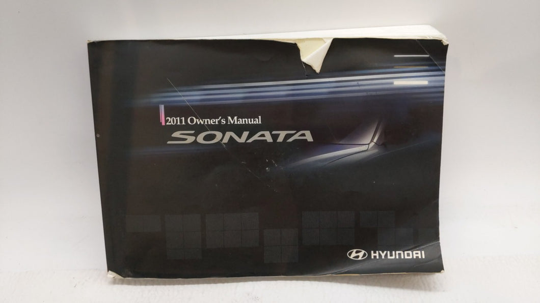 2011 Hyundai Sonata Owners Manual Book Guide OEM Used Auto Parts - Oemusedautoparts1.com