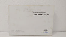 2014 Hyundai Sonata Owners Manual Book Guide OEM Used Auto Parts - Oemusedautoparts1.com