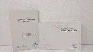 2014 Hyundai Sonata Owners Manual Book Guide OEM Used Auto Parts - Oemusedautoparts1.com