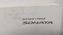 2014 Hyundai Sonata Owners Manual Book Guide OEM Used Auto Parts - Oemusedautoparts1.com