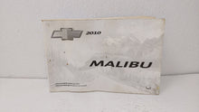 2010 Chevrolet Malibu Owners Manual Book Guide OEM Used Auto Parts - Oemusedautoparts1.com