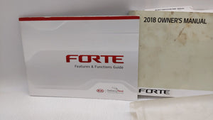 2018 Kia Forte Owners Manual Book Guide OEM Used Auto Parts - Oemusedautoparts1.com