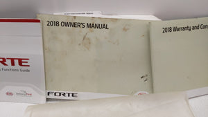 2018 Kia Forte Owners Manual Book Guide OEM Used Auto Parts - Oemusedautoparts1.com