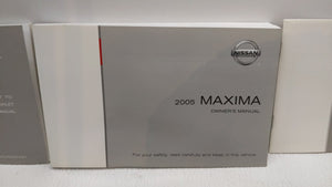 2005 Nissan Maxima Owners Manual Book Guide OEM Used Auto Parts - Oemusedautoparts1.com