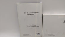 2013 Hyundai Sonata Owners Manual Book Guide OEM Used Auto Parts - Oemusedautoparts1.com