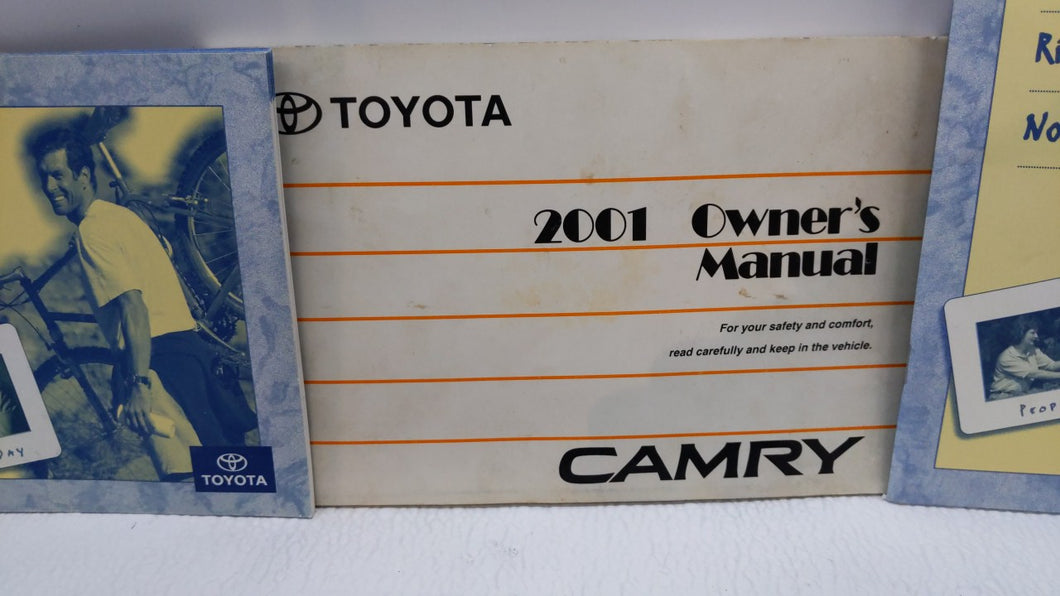 2001 Toyota Camry Owners Manual Book Guide OEM Used Auto Parts - Oemusedautoparts1.com