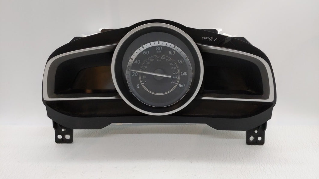 2014 Mazda 3 Instrument Cluster Speedometer Gauges Fits OEM Used Auto Parts - Oemusedautoparts1.com