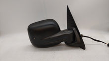 2002-2007 Jeep Liberty Passenger Right Side View Power Door Mirror Black 142195 - Oemusedautoparts1.com