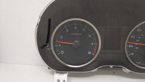 2015 Subaru Impreza Instrument Cluster Speedometer Gauges P/N:85004FJ160 Fits OEM Used Auto Parts - Oemusedautoparts1.com