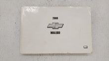 2008 Chevrolet Malibu Owners Manual Book Guide OEM Used Auto Parts - Oemusedautoparts1.com