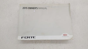 2015 Kia Forte Owners Manual Book Guide OEM Used Auto Parts - Oemusedautoparts1.com