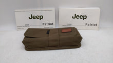 2008 Jeep Patriot Owners Manual Book Guide OEM Used Auto Parts - Oemusedautoparts1.com