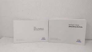 2014 Hyundai Sonata Owners Manual Book Guide OEM Used Auto Parts - Oemusedautoparts1.com