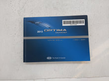 2013 Kia Optima Owners Manual Book Guide OEM Used Auto Parts - Oemusedautoparts1.com