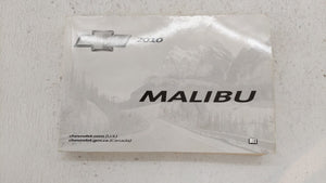 2010 Chevrolet Malibu Owners Manual Book Guide OEM Used Auto Parts - Oemusedautoparts1.com