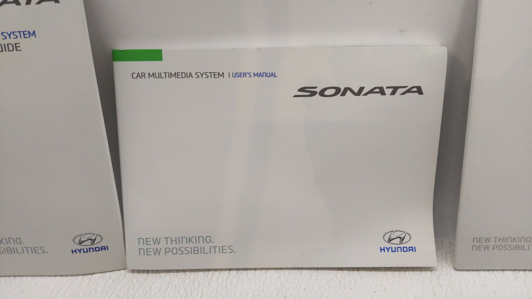 2015 Hyundai Sonata Owners Manual Book Guide OEM Used Auto Parts - Oemusedautoparts1.com