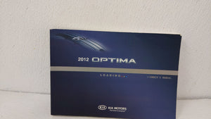 2012 Kia Optima Owners Manual Book Guide OEM Used Auto Parts - Oemusedautoparts1.com