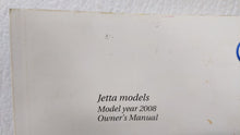 2008 Volkswagen Jetta Owners Manual Book Guide OEM Used Auto Parts - Oemusedautoparts1.com