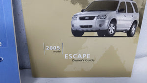 2005 Ford Escape Owners Manual Book Guide OEM Used Auto Parts - Oemusedautoparts1.com