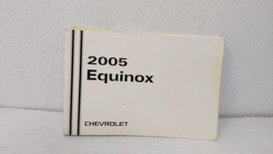 2005 Chevrolet Equinox Owners Manual Book Guide OEM Used Auto Parts - Oemusedautoparts1.com