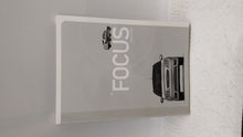 2007 Ford Focus Owners Manual Book Guide OEM Used Auto Parts - Oemusedautoparts1.com