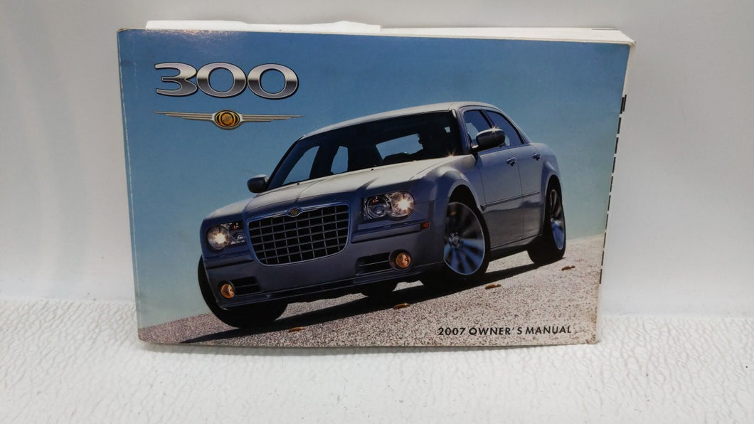 2007 Chrysler 300 Owners Manual Book Guide OEM Used Auto Parts - Oemusedautoparts1.com