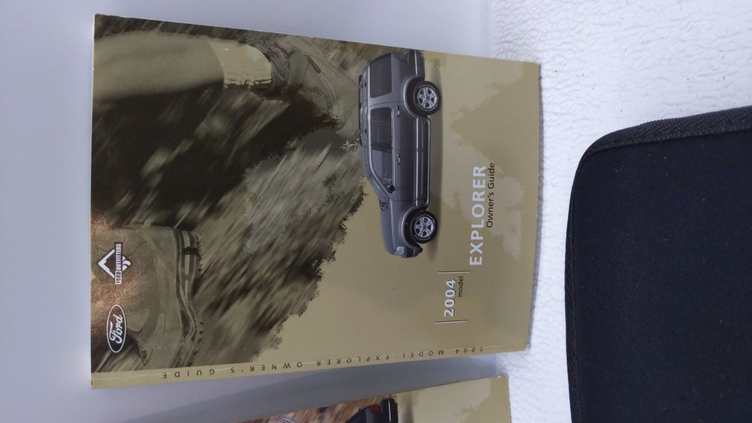 2004 Ford Explorer Owners Manual Book Guide OEM Used Auto Parts - Oemusedautoparts1.com