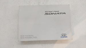 2015 Hyundai Sonata Owners Manual Book Guide OEM Used Auto Parts - Oemusedautoparts1.com