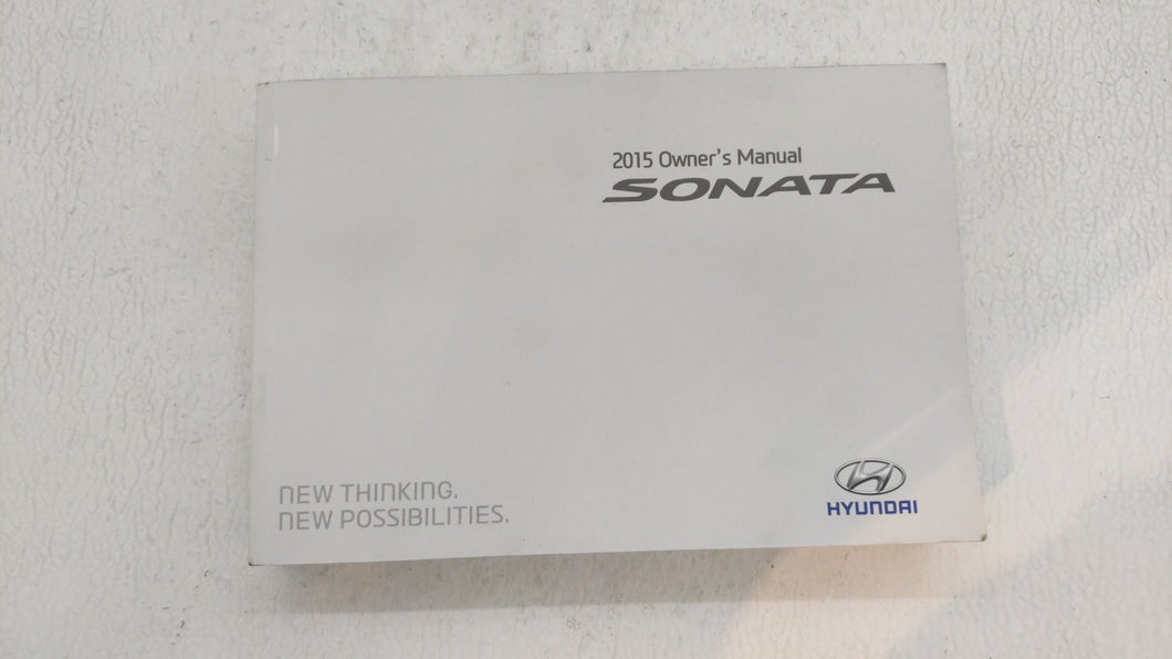 2015 Hyundai Sonata Owners Manual Book Guide OEM Used Auto Parts - Oemusedautoparts1.com