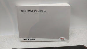 2016 Kia Optima Owners Manual Book Guide OEM Used Auto Parts - Oemusedautoparts1.com