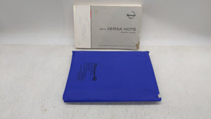 2014 Nissan Versa Note Owners Manual Book Guide OEM Used Auto Parts - Oemusedautoparts1.com