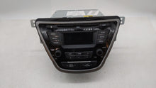 2013 Hyundai Elantra Radio AM FM Cd Player Receiver Replacement P/N:96170-3X165RA5 Fits OEM Used Auto Parts - Oemusedautoparts1.com