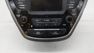 2013 Hyundai Elantra Radio AM FM Cd Player Receiver Replacement P/N:96170-3X165RA5 Fits OEM Used Auto Parts - Oemusedautoparts1.com