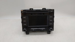 2016 Hyundai Sonata Radio AM FM Cd Player Receiver Replacement P/N:96180-C20004X Fits OEM Used Auto Parts - Oemusedautoparts1.com