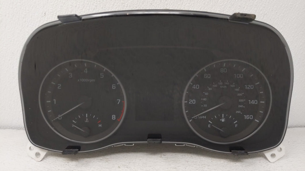 2017-2018 Hyundai Elantra Instrument Cluster Speedometer Gauges P/N:94001-F3010 Fits 2017 2018 OEM Used Auto Parts - Oemusedautoparts1.com