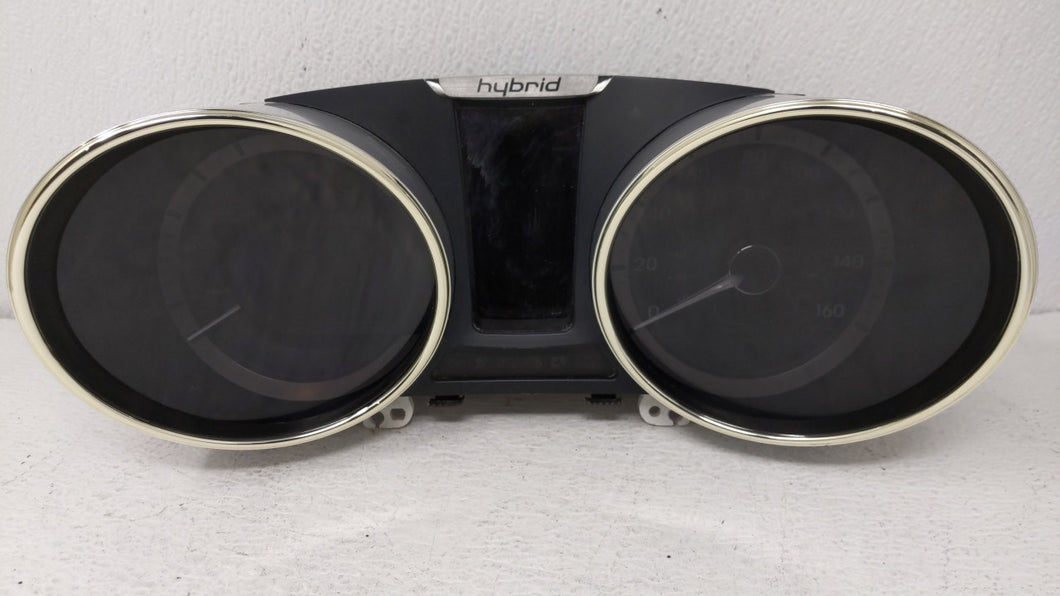 2011-2015 Hyundai Sonata Instrument Cluster Speedometer Gauges P/N:94001-4R002 Fits 2011 2012 2013 2014 2015 OEM Used Auto Parts - Oemusedautoparts1.com