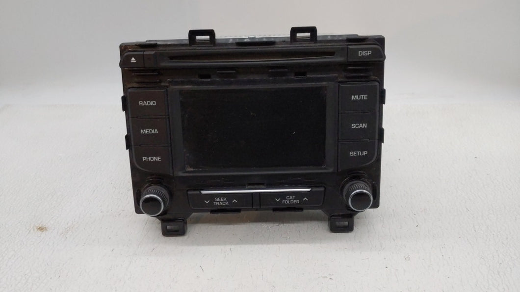 2015 Hyundai Sonata Radio AM FM Cd Player Receiver Replacement P/N:96180-C2000 Fits OEM Used Auto Parts - Oemusedautoparts1.com