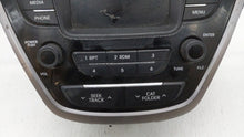 2013 Hyundai Elantra Radio AM FM Cd Player Receiver Replacement P/N:96170-3X165RA5 Fits OEM Used Auto Parts - Oemusedautoparts1.com