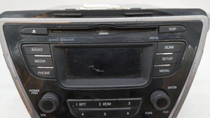 2013 Hyundai Elantra Radio AM FM Cd Player Receiver Replacement P/N:96170-3X165RA5 Fits OEM Used Auto Parts - Oemusedautoparts1.com