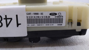 2013-2016 Ford Escape Climate Control Module Temperature AC/Heater Replacement P/N:CJ5T-18C612-BE CJ5T-18C612-BA Fits OEM Used Auto Parts - Oemusedautoparts1.com