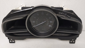 2017 Mazda 3 Instrument Cluster Speedometer Gauges P/N:24BAJCD Fits OEM Used Auto Parts - Oemusedautoparts1.com