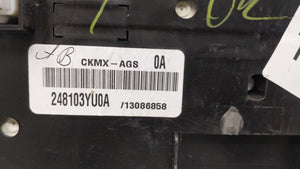 2016-2019 Nissan Sentra Instrument Cluster Speedometer Gauges P/N:248103YU0A Fits 2016 2017 2018 2019 OEM Used Auto Parts - Oemusedautoparts1.com