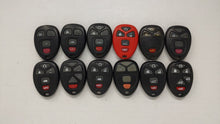 Lot Of 12 Aftermarket Keyless Entry Remote Fob Mixed Fcc Ids Mixed Part - Oemusedautoparts1.com