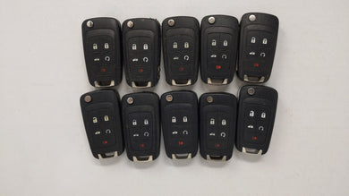 Lot Of 10 Aftermarket Keyless Entry Remote Fob Mixed Fcc Ids Mixed Part - Oemusedautoparts1.com