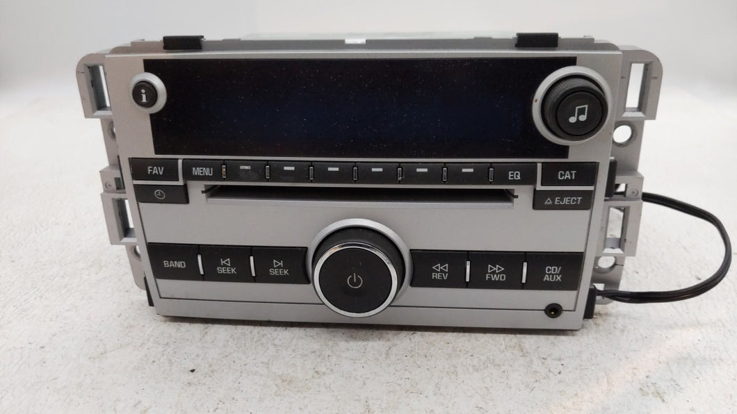 2007 Chevrolet Equinox Radio AM FM Cd Player Receiver Replacement P/N:15945856 15293276 Fits OEM Used Auto Parts - Oemusedautoparts1.com