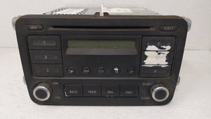 2005-2009 Volkswagen Jetta Radio AM FM Cd Player Receiver Replacement P/N:1K0 035 197 D 1K0 035 161 AX Fits OEM Used Auto Parts - Oemusedautoparts1.com